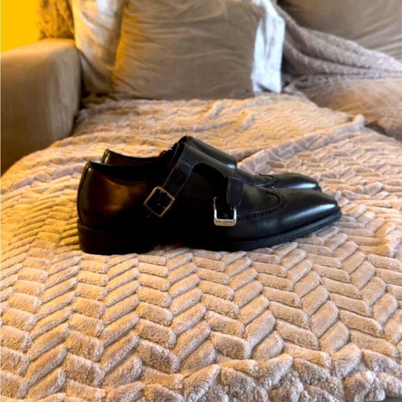 Karl Lagerfeld Double Strap Dress Shoes Men’s (8) - Picture 1 of 6